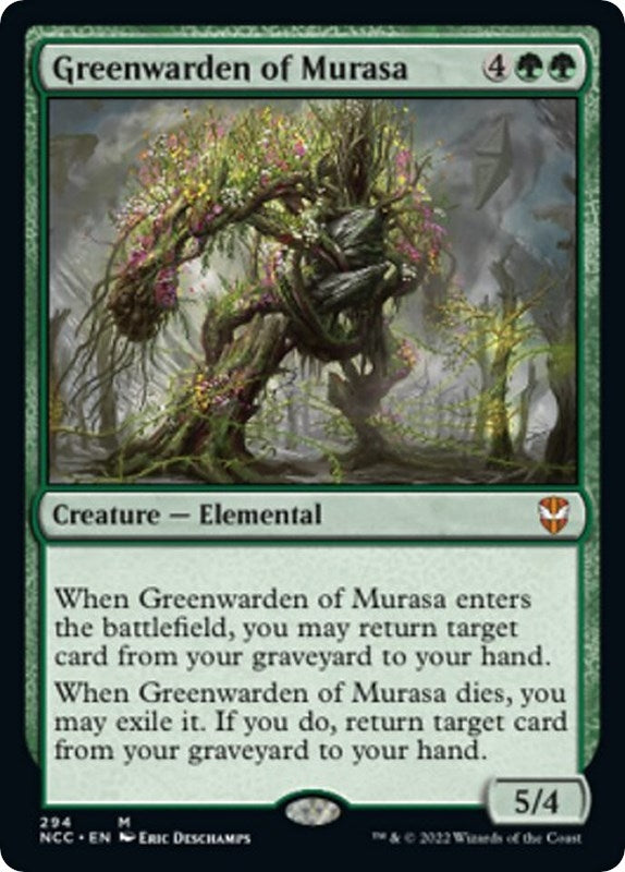 Image for Greenwarden of Murasa (294) (Commander: Streets of New Capenna) - Magic: The Gathering