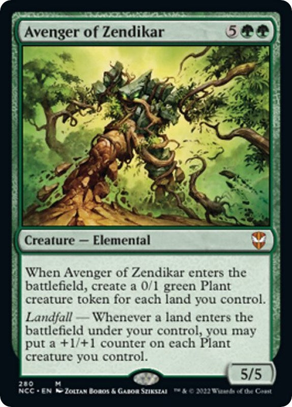 Image for Avenger of Zendikar (280) (Commander: Streets of New Capenna) - Magic: The Gathering