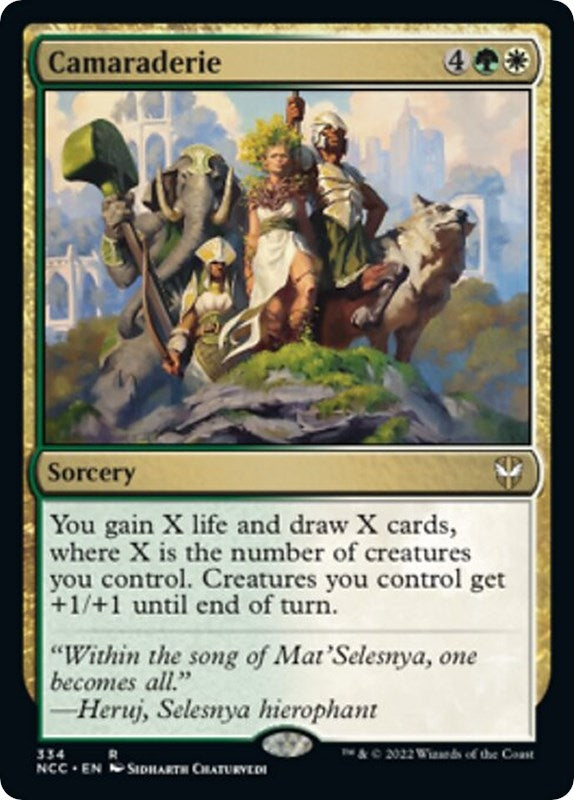 Image for Camaraderie (334) (Commander: Streets of New Capenna) - Magic: The Gathering