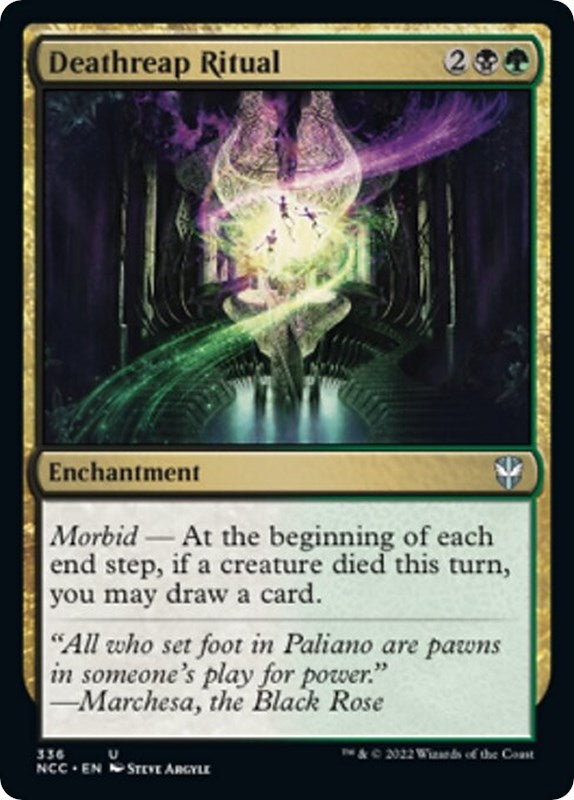Image for Deathreap Ritual (336) (Commander: Streets of New Capenna) - Magic: The Gathering