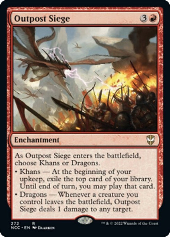 Image for Outpost Siege (272) (Commander: Streets of New Capenna) - Magic: The Gathering