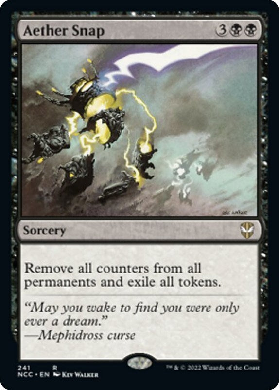 Image for Aether Snap (241) (Commander: Streets of New Capenna) - Magic: The Gathering