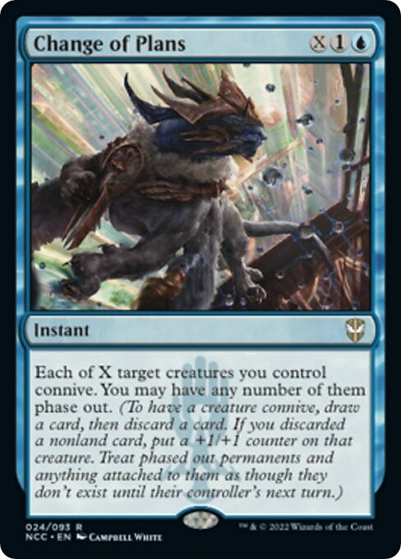 Image for Change of Plans (24) (Commander: Streets of New Capenna) - Magic: The Gathering