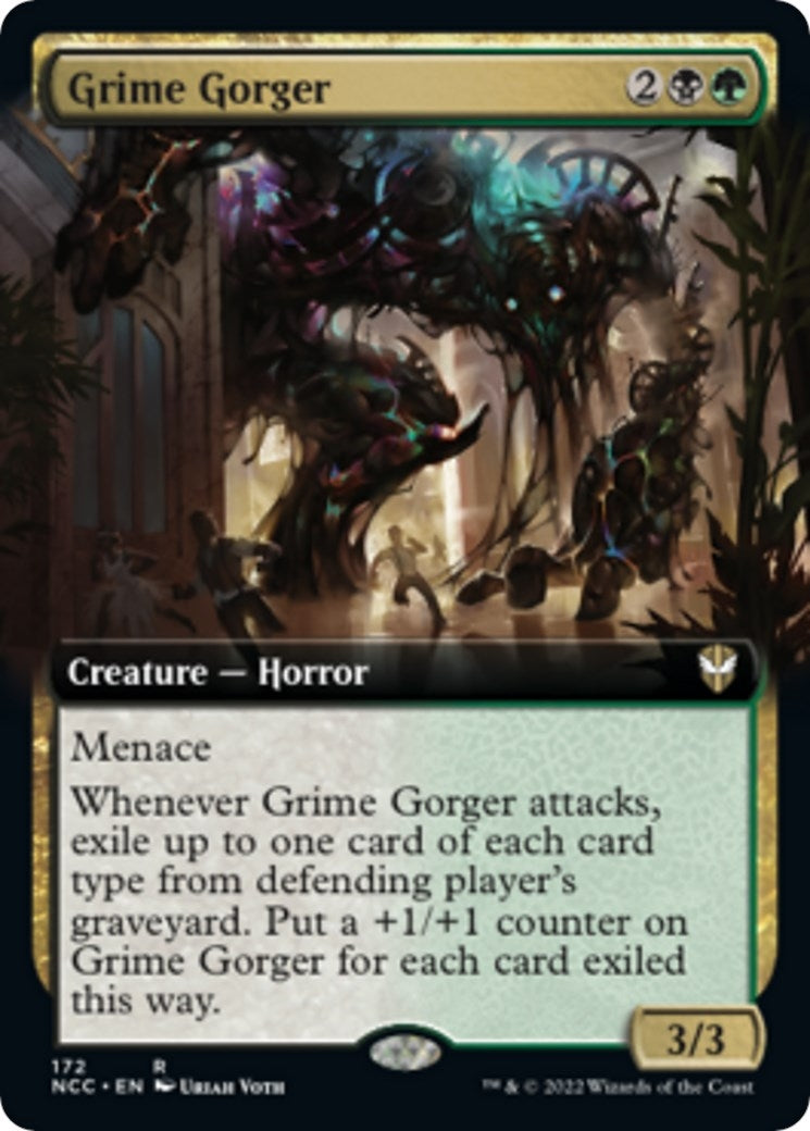 Image for Grime Gorger (Extended Art) (172) (Commander: Streets of New Capenna) - Magic: The Gathering