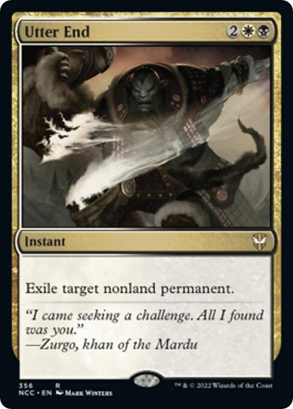 Image for Utter End (356) (Commander: Streets of New Capenna) - Magic: The Gathering