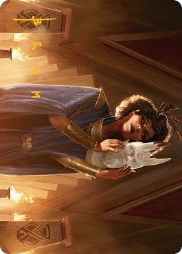 Image for Cormela, Glamour Thief Art Card (Gold-Stamped Signature) (23) (Art Series: Streets of New Capenna) - Magic: The Gathering