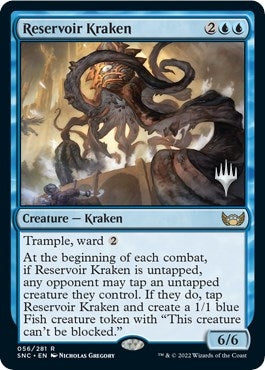 Image for Reservoir Kraken (56) (Promo Pack: Streets of New Capenna) - Magic: The Gathering