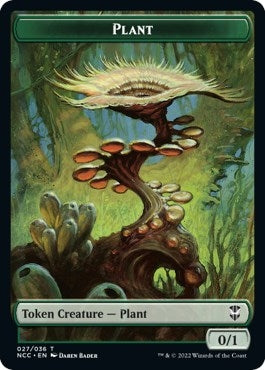 Image for Plant // Treasure (015) Double-Sided Token (27 // 15) (Commander: Streets of New Capenna) - Magic: The Gathering