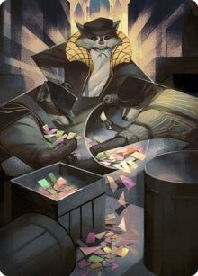 Image for Masked Bandits Art Card (69) (Art Series: Streets of New Capenna) - Magic: The Gathering