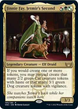 Image for Jinnie Fay, Jetmir's Second (195) (Promo Pack: Streets of New Capenna) - Magic: The Gathering