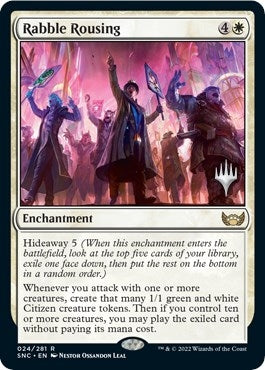 Image for Rabble Rousing (24) (Promo Pack: Streets of New Capenna) - Magic: The Gathering