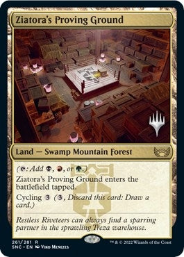 Image for Ziatora's Proving Ground (261) (Promo Pack: Streets of New Capenna) - Magic: The Gathering