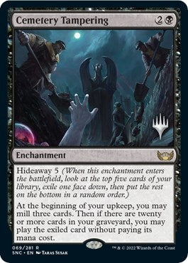 Image for Cemetery Tampering (69) (Promo Pack: Streets of New Capenna) - Magic: The Gathering
