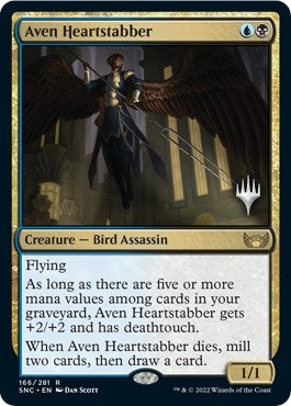 Image for Aven Heartstabber (166) (Promo Pack: Streets of New Capenna) - Magic: The Gathering