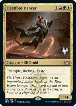 Image for Fleetfoot Dancer (188) (Promo Pack: Streets of New Capenna) - Magic: The Gathering