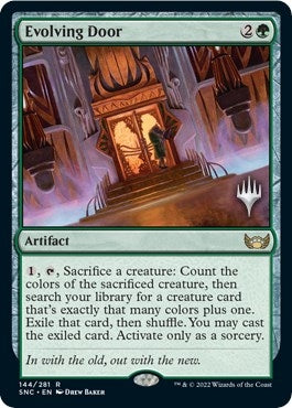 Image for Evolving Door (144) (Promo Pack: Streets of New Capenna) - Magic: The Gathering