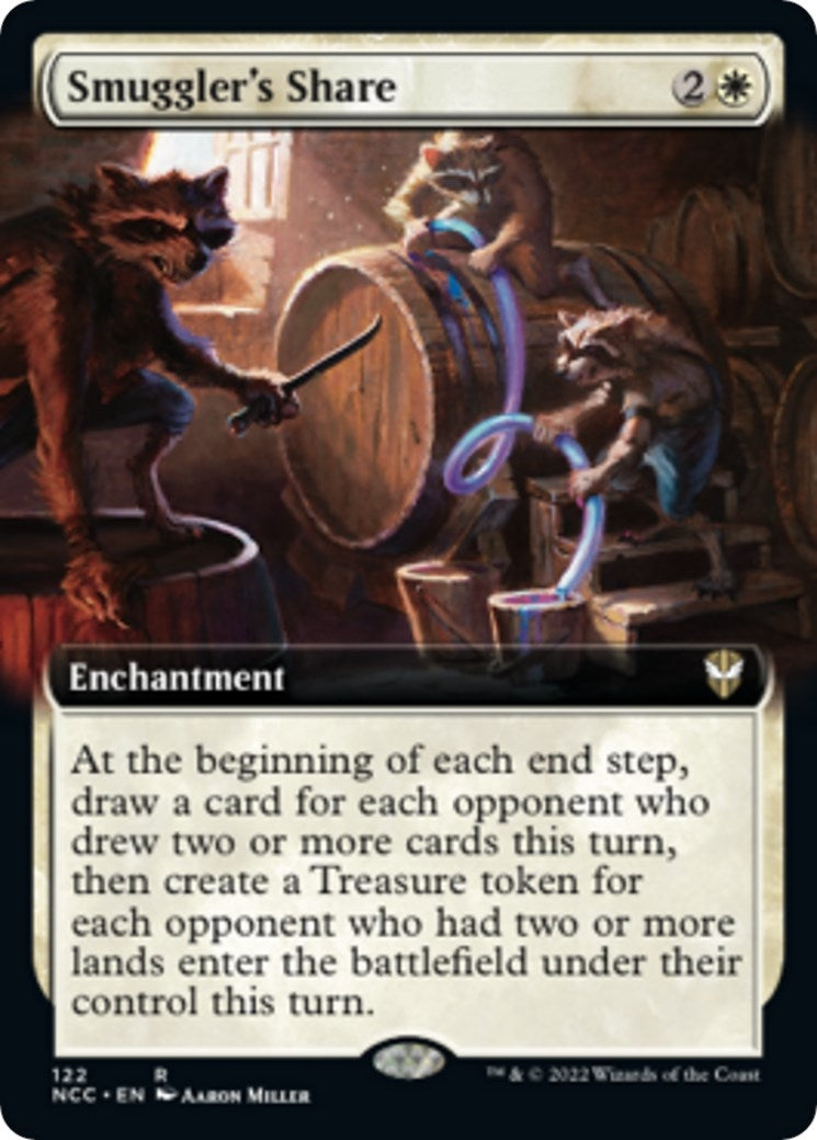 Image for Smuggler's Share (Extended Art) (122) (Commander: Streets of New Capenna) - Magic: The Gathering