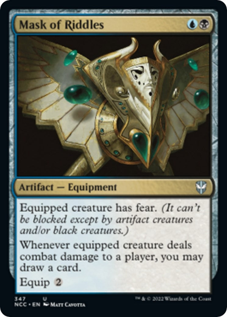 Image for Mask of Riddles (347) (Commander: Streets of New Capenna) - Magic: The Gathering