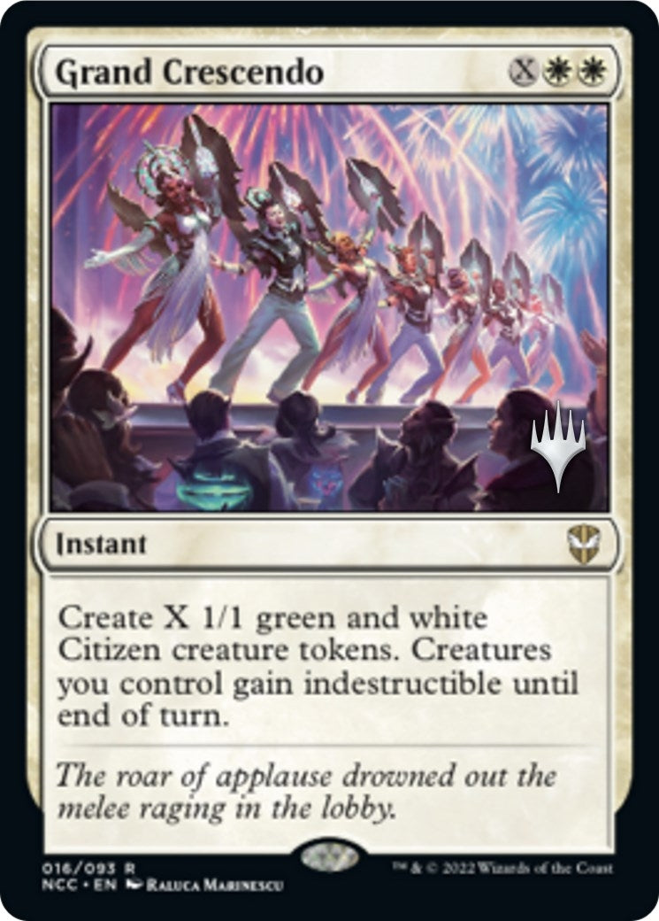Image for Grand Crescendo (16) (Promo Pack: Streets of New Capenna) - Magic: The Gathering