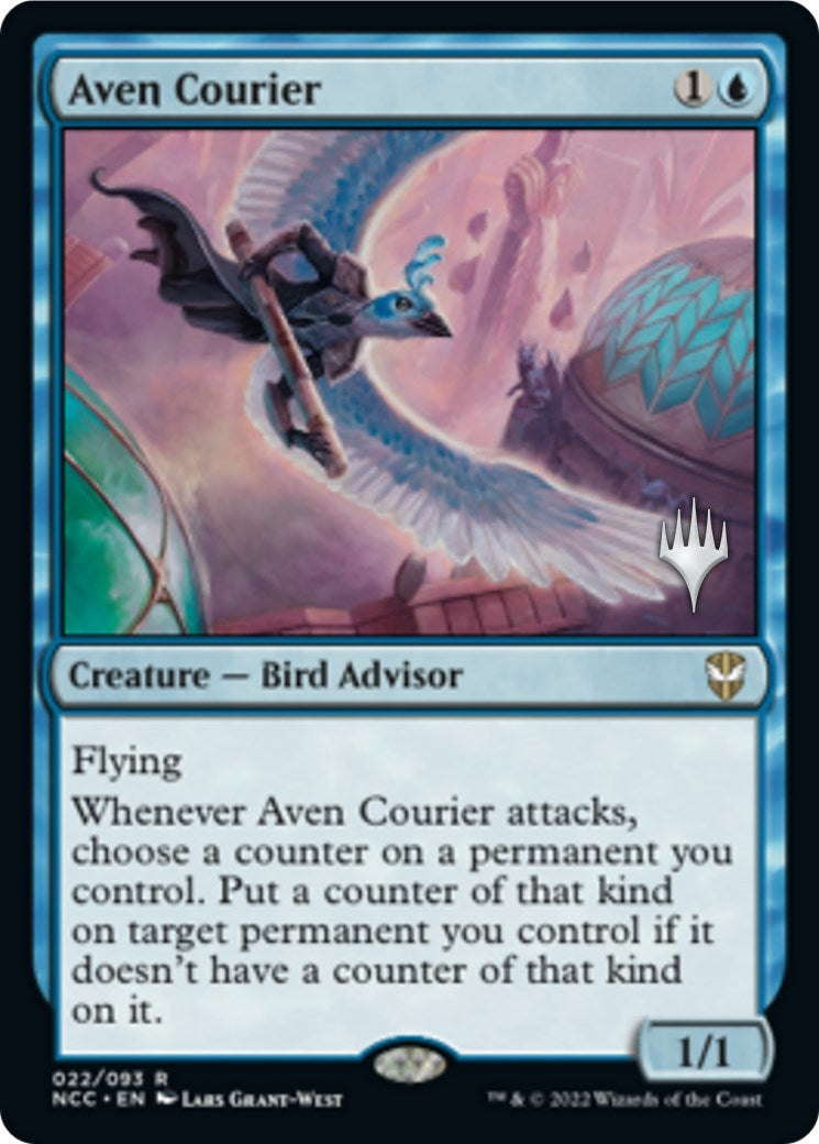 Image for Aven Courier (22) (Promo Pack: Streets of New Capenna) - Magic: The Gathering