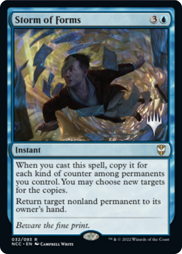 Image for Storm of Forms (32) (Promo Pack: Streets of New Capenna) - Magic: The Gathering