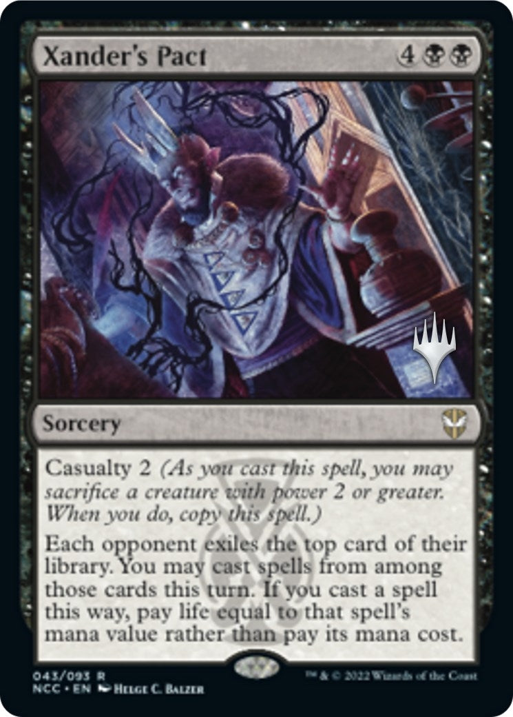 Image for Xander's Pact (43) (Promo Pack: Streets of New Capenna) - Magic: The Gathering