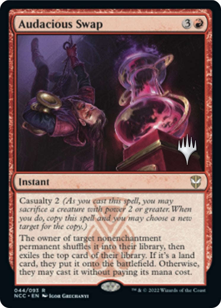 Image for Audacious Swap (44) (Promo Pack: Streets of New Capenna) - Magic: The Gathering