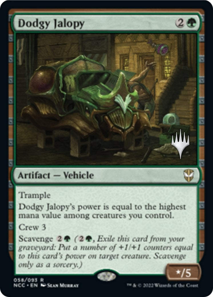 Image for Dodgy Jalopy (58) (Promo Pack: Streets of New Capenna) - Magic: The Gathering