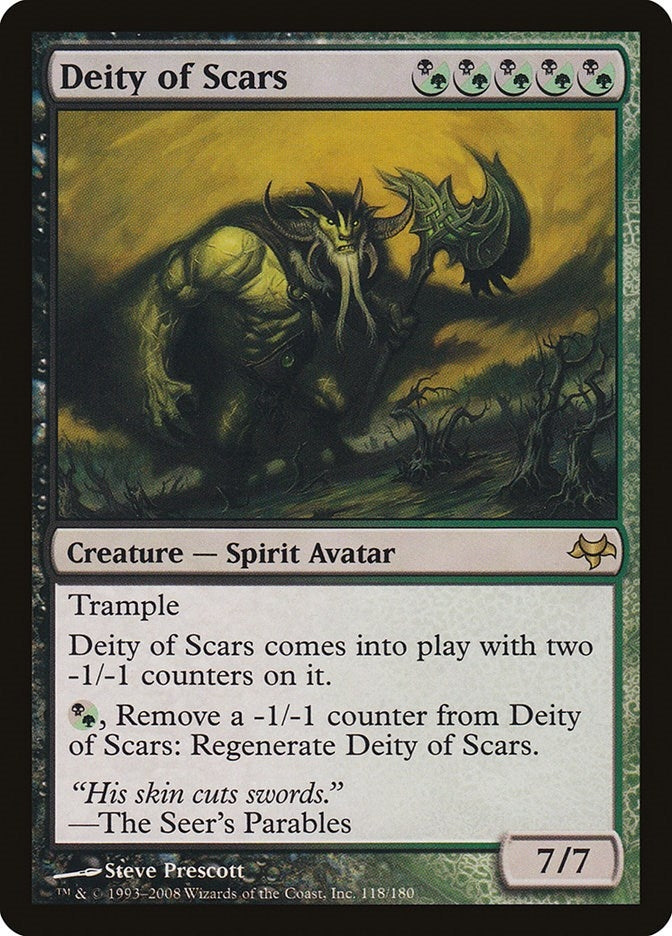 Image for Deity of Scars (118) (Eventide) - Magic: The Gathering