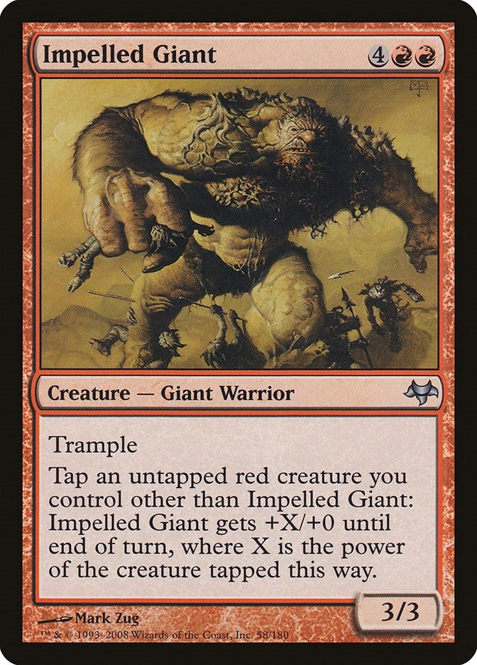 Image for Impelled Giant (58) (Eventide) - Magic: The Gathering