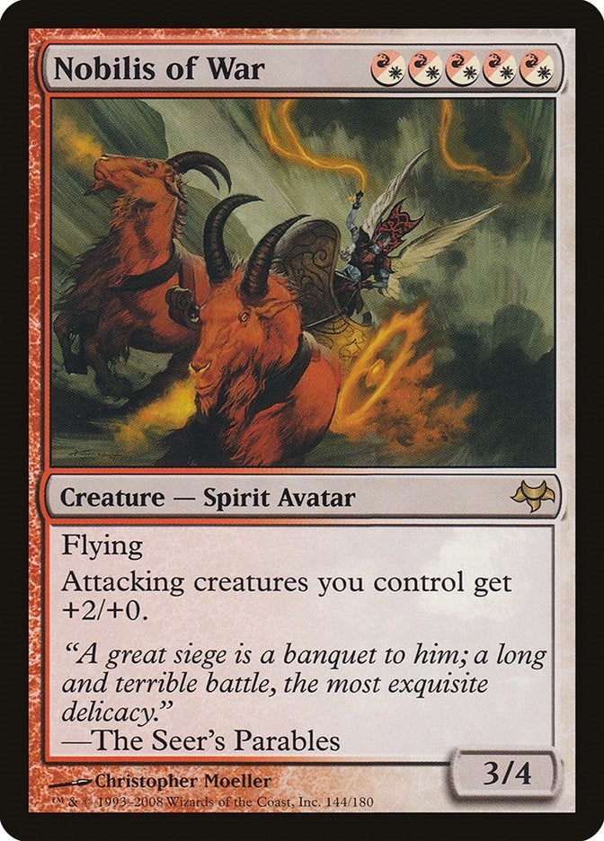 Image for Nobilis of War (144) (Eventide) - Magic: The Gathering