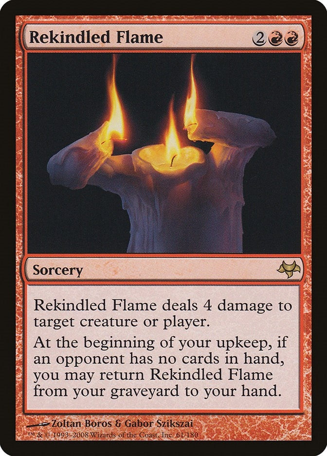 Image for Rekindled Flame (61) (Eventide) - Magic: The Gathering