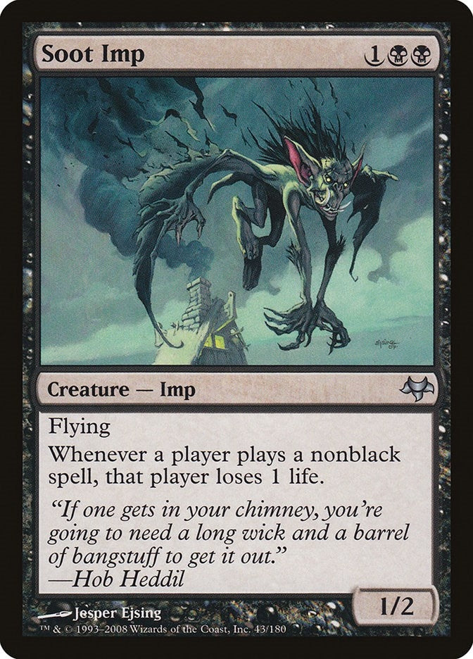 Image for Soot Imp (43) (Eventide) - Magic: The Gathering