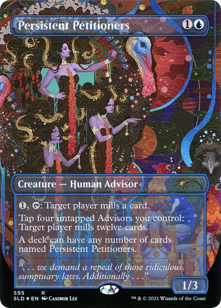 Image for Persistent Petitioners (595) (595) (Secret Lair Drop Series) - Magic: The Gathering