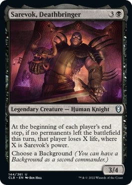 Image for Sarevok, Deathbringer (144) (Commander Legends: Battle for Baldur's Gate) - Magic: The Gathering