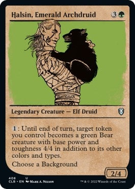 Image for Halsin, Emerald Archdruid (Showcase) (408) (Commander Legends: Battle for Baldur's Gate) - Magic: The Gathering