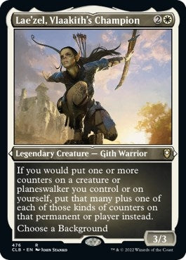 Image for Lae'zel, Vlaakith's Champion (Foil Etched) (476) (Commander Legends: Battle for Baldur's Gate) - Magic: The Gathering