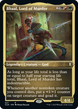 Image for Bhaal, Lord of Murder (Foil Etched) (527) (Commander Legends: Battle for Baldur's Gate) - Magic: The Gathering
