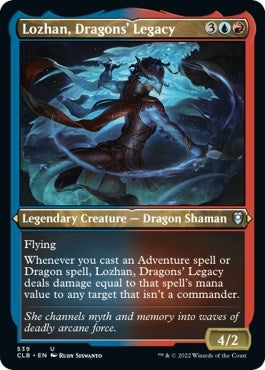 Image for Lozhan, Dragons' Legacy (Foil Etched) (539) (Commander Legends: Battle for Baldur's Gate) - Magic: The Gathering