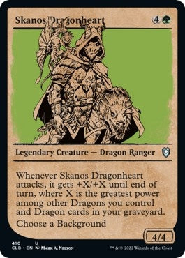 Image for Skanos Dragonheart (Showcase) (410) (Commander Legends: Battle for Baldur's Gate) - Magic: The Gathering