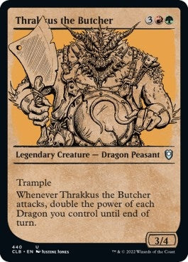 Image for Thrakkus the Butcher (Showcase) (440) (Commander Legends: Battle for Baldur's Gate) - Magic: The Gathering