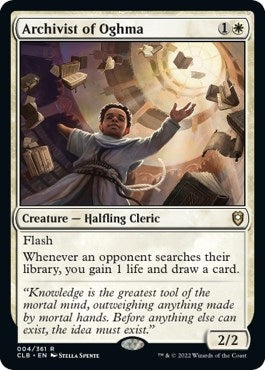 Image for Archivist of Oghma (4) (Commander Legends: Battle for Baldur's Gate) - Magic: The Gathering