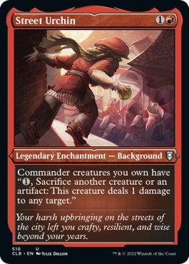 Image for Street Urchin (Foil Etched) (510) (Commander Legends: Battle for Baldur's Gate) - Magic: The Gathering