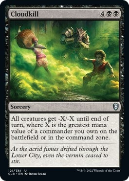 Image for Cloudkill (121) (Commander Legends: Battle for Baldur's Gate) - Magic: The Gathering