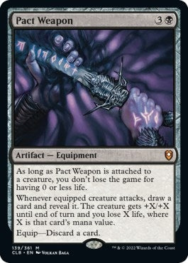 Image for Pact Weapon (139) (Commander Legends: Battle for Baldur's Gate) - Magic: The Gathering