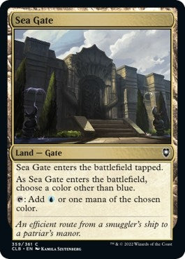 Image for Sea Gate (359) (Commander Legends: Battle for Baldur's Gate) - Magic: The Gathering