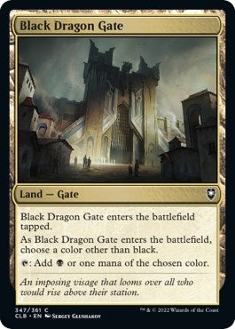 Image for Black Dragon Gate (347) (Commander Legends: Battle for Baldur's Gate) - Magic: The Gathering