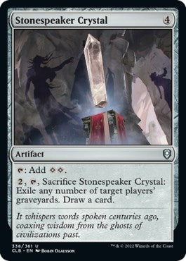 Image for Stonespeaker Crystal (338) (Commander Legends: Battle for Baldur's Gate) - Magic: The Gathering