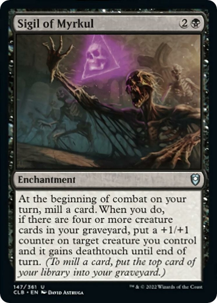 Image for Sigil of Myrkul (147) (Commander Legends: Battle for Baldur's Gate) - Magic: The Gathering