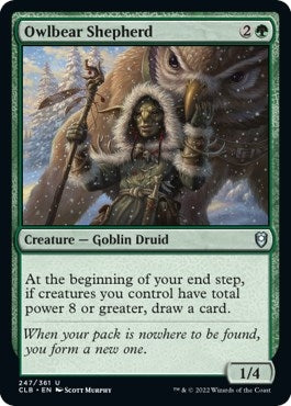 Image for Owlbear Shepherd (247) (Commander Legends: Battle for Baldur's Gate) - Magic: The Gathering